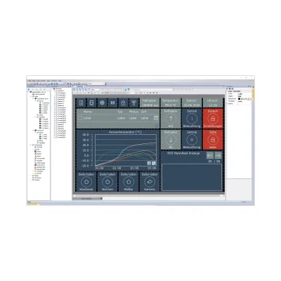 MDT VisuControl Pro VCS-PRO.04 | KNX Visualisierung Vollversion | Programmierung Touchpanel | Mehrsprachig