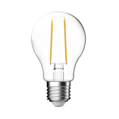 MEGAMAN LED-Lampe MM21152 E27 A60 | 2,3W 485lm | warmweiß 2700K | Energieeffizienz A | Filament | 50.000h | klar
