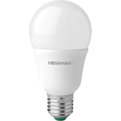 Megaman LED Lampe MM21087 | E27 Birnenform | 11W ersetzt 75W | 1055lm | 4000K neutralweiß | opal | 15000h | weiß