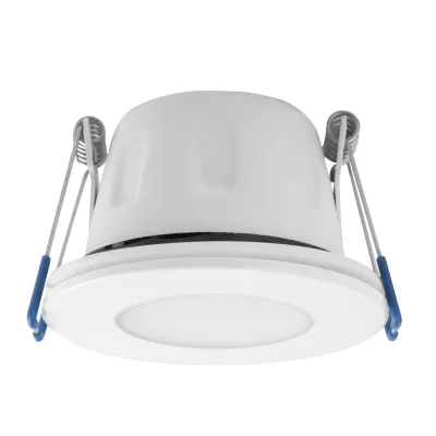 MEGAMAN LED-Downlight MM76753 TEGO SLIM | 5,5W 430lm 2800K warmweiß | IP65 | dimmbar | Einbaustrahler 68mm | weiß