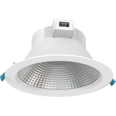 MEGATRON LED-Downlight FILA MT76773 | Einbaustrahler Ø250mm | 20W | 3000-4000K | 2200-2900lm | IP54 | Reflektor | weiß