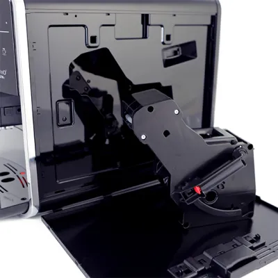 Melitta Barista T Smart F831-101 Kaffeevollautomat | Milchsystem | 18 Spezialitäten | App-Steuerung | Schwarz/Silber