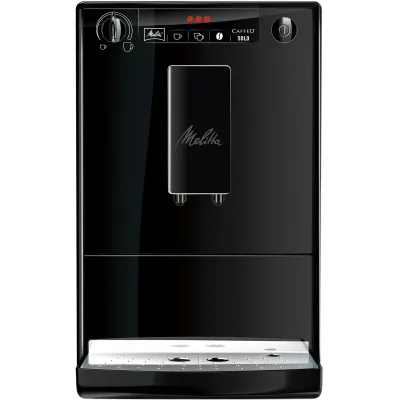Melitta Caffeo Solo E950-322 Kaffeevollautomat Schwarz | 1,2l Wassertank | 15 bar | 3-stufiges Mahlwerk