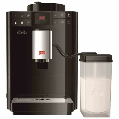 Melitta Kaffeevollautomat Caffeo Passione OT F53/1-102 | One Touch | Milchsystem | 1,2l | 15 bar | Schwarz