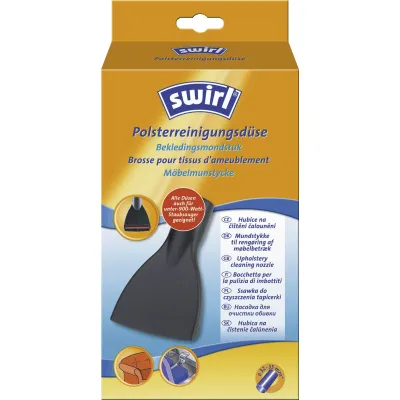 Swirl Polsterreinigungsdüse 208036 | extra flach | 32–35mm Adapter | für Staubsauger, Polster & Matratzen