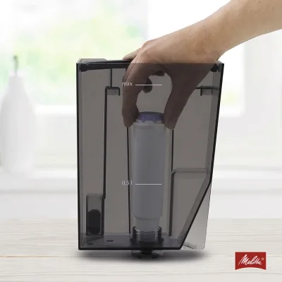 Melitta Wasserfilter Pro Aqua 192830 für Caffeo Vollautomaten | reduziert Kalk | verbessert Kaffeegenuss | 1 Stück