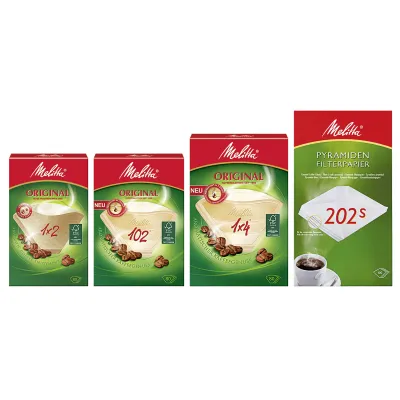 Melitta Pyramiden-Filterpapier 202 S (100 Stk) MELFIL