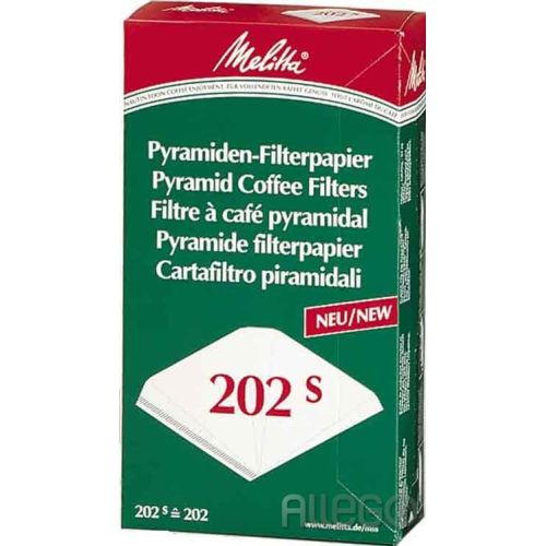 Bild: Melitta Pyramiden-Filterpapier 202 S (100 Stk) MELFIL