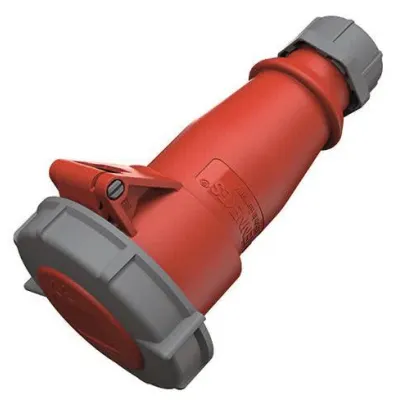 MENNEKES CEE-Kupplung 21365 | 16A 5-polig | IP67 | 400V 6h | Schraubklemme | Kunststoff | rot