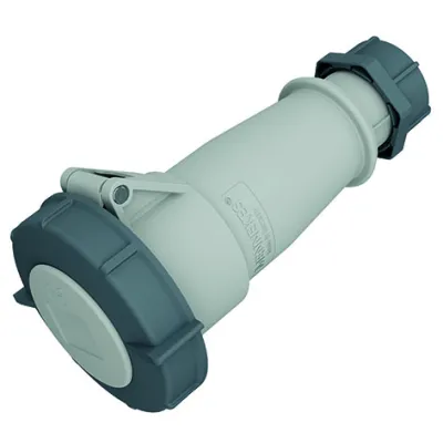MENNEKES CEE-Kupplung 506 | 5-polig | 32A | IP67 | AM-TOP | Schraubklemme | 1h | >50-500V | grau