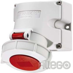 Mennekes 9570 9570 Wanddose 32A5p 6h400V IP67 VN