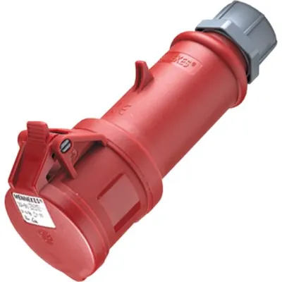 Mennekes CEE-Kupplung 994 | 16A 4-polig | IP44 | 400V 6h | schraublose Klemme | StarTOP | rot