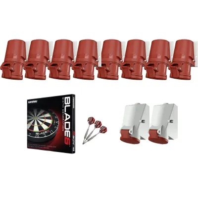 MENNEKES Aktionspaket 12152 | CEE Wandsteckdosen TwinCONTACT 16A 5p 400V IP44 | 8x Typ 31 + 2x Typ 419