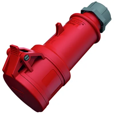 Mennekes CEE-Kupplung 194A | ProTOP II 16A 4-polig 400V 6h | IP44 | Schraubklemme | rot | Kunststoff