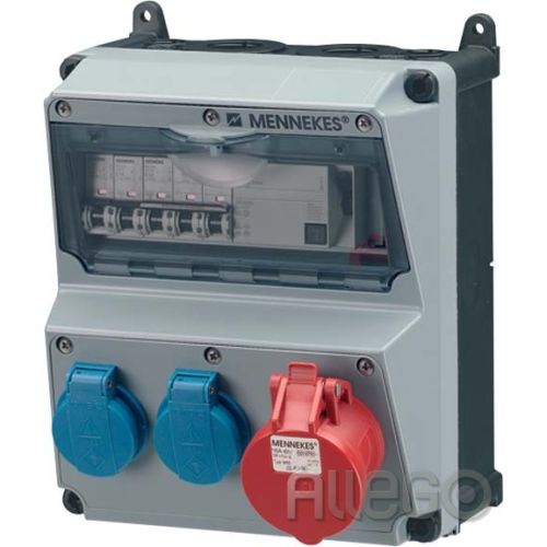 Bild: Mennekes Steckdosen-Kombination AMAXX 920037