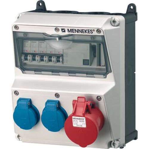 Bild: Mennekes Steckdosen-Kombination AMAXX, IP44 920080