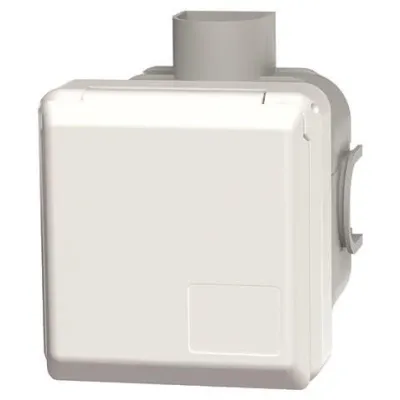 Mennekes Unterputz CEE-Steckdose 4245 | 32A 5-polig 6h | 400V IP44 | Cepex | inkl. UP-Dose | weiß (RAL 9010)