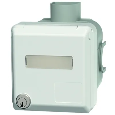 MENNEKES CEE-Unterputzsteckdose 4246 | 16A 5-polig 400V 6h IP44 | abschließbar | Beschriftungsfeld | alpinweiß