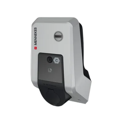 MENNEKES Wallbox AMTRON Charge Control 11 | 1349401 | 11 kW | Typ 2 | RFID | LAN | Lastmanagement | IP54 | silber