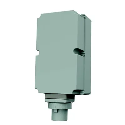 MENNEKES Wandgerätestecker 8617073 | CEE-Anbaugerätestecker 125A 5-polig | IP67 | Polycarbonat-Gehäuse | grau