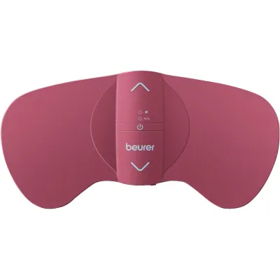 Beurer EM 50 Menstrual Relax | TENS & Wärmefunktion | gegen Menstruationsschmerzen | Akku | wiederverwendbar | rot