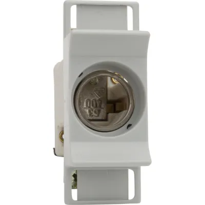 Mersen Sicherungssockel NEOZED 01721.270000 | D02 | 1-polig | 63A | 230/400V AC | Porzellan | mit Abdeckung