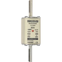 Mersen 1B259.000000 NH2 80A gG C213649C 500V NH-Sicherung sfü spannungsführend