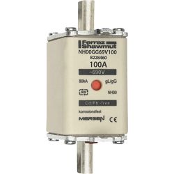 Mersen 1C763.000000 NH00 100A gG 690V NH-Sicherung sfü spannungsführend