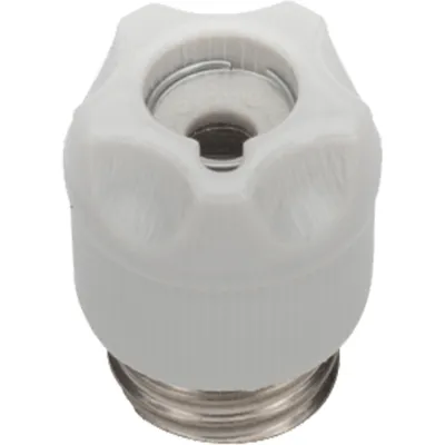 Mersen D-Sicherungsschraubkappe 00690.000200 | DII | 25A | 500V AC/DC | Porzellan | E27 | mit Prüfloch