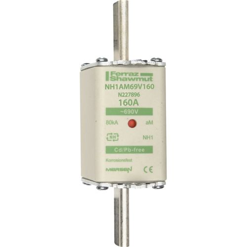 Bild: MERSEN NH-Sicherungseinsatz SF Gr.1 aM 160A/690V NH1AM69V160