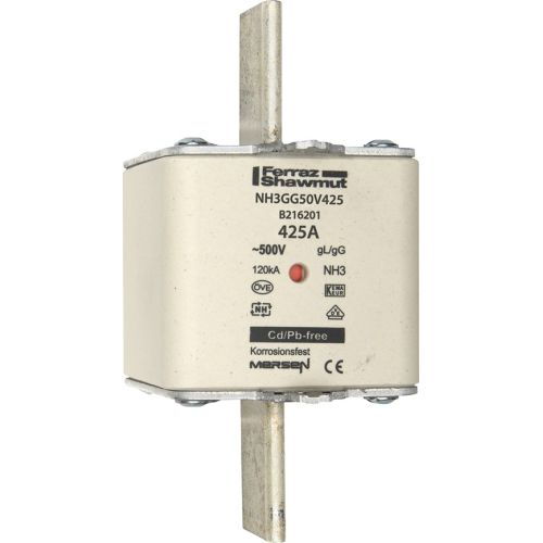 Bild: MERSEN NH-Sicherungseinsatz SF Gr.3 gG 425A/500V NH3GG50V425