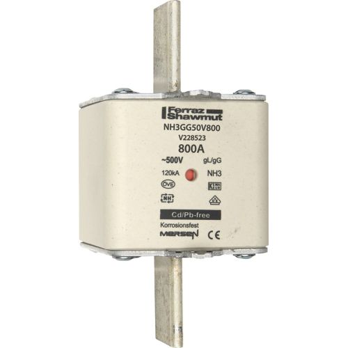 Bild: MERSEN NH-Sicherungseinsatz SF Gr.3 gG 800A/690V NH3GG50V800