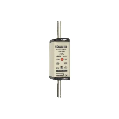 Mersen NH-Sicherungseinsatz NH1GG50V35-1 | 35A | gG | 500V AC/250V DC | Gr.1 | Kombikennmelder | IMGL