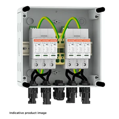 Mersen Photovoltaik-Stringbox PVBT12-1000V-BH-213 | 2 MPPT | 1000V DC | IP65 | 6-polig | Wandmontage