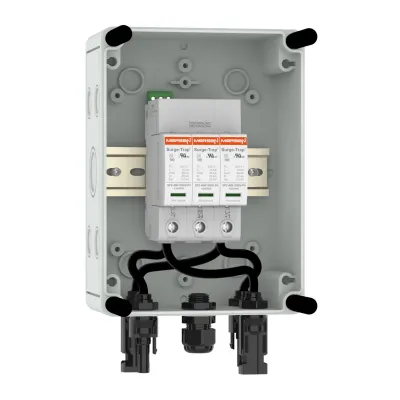 Mersen Photovoltaik-Stringbox PVBT2-1000V-BH-113 | DC Anschlusskasten | 2 MPP | 1000V | IP65