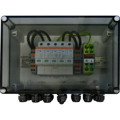 Mersen Photovoltaik-Stringbox PVBT2-1000V-B-225 | DC 1000V | 12-polig | Typ 2 Überspannungsschutz | IP65