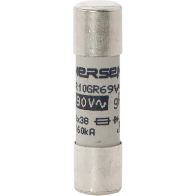 Mersen Sicherungseinsatz FR10GR69V16 | Zylindersicherung 10x38mm | gR | 16A | 690V AC | Keramiksicherung