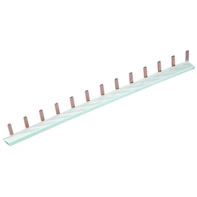 Mersen Verdrahtungsschiene 02963.000000 | 1-polig | 16mm² | 27mm Teilung | 1000mm | Stiftausführung