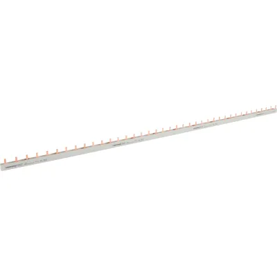 Mersen Verdrahtungsschiene Steg 22963.003000 | 3-polig | 16mm² | Teilung 27mm | Länge 1000mm | isoliert | Phasenschiene