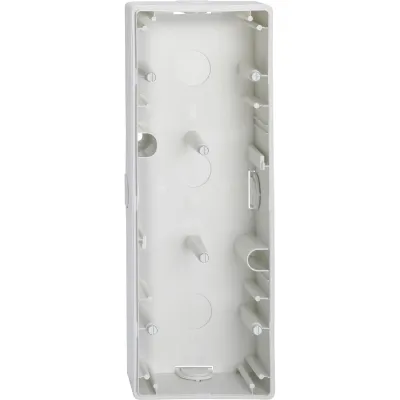 Merten Aufputzgehäuse 3-fach 512319 | AP-Gehäuse | Kunststoff Thermoplast | für M-Smart/M1/Artec | IP20 | polarweiß