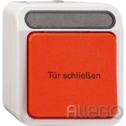Merten Auslösetaster AP AQS f.Feststellanlage MEG3167-8029