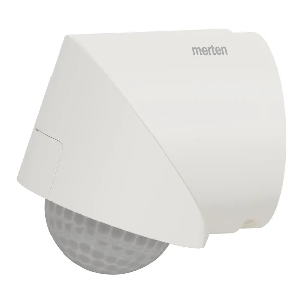 Merten Bewegungsmelder MEG5641-3119 ARGUS 220-360 | 360° PIR Sensor | Aufputz | IP66 | Zigbee | Wand/Decke | weiß