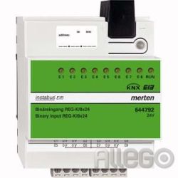 Merten Binäreingang lgr REG-K 8x24 644792