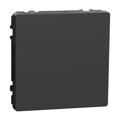 Merten Blindabdeckung MEG4075-6034 | System Design | Unterputz | Thermoplast matt lackiert | 73x73 mm | anthrazit