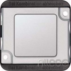 Merten Blindabdeckung mat/si 392360