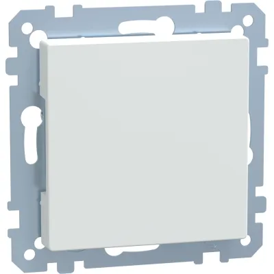 Merten Blindabdeckung 391619 System M | Unterputz | Thermoplast glänzend | 73x73 mm | halogenfrei | polarweiß