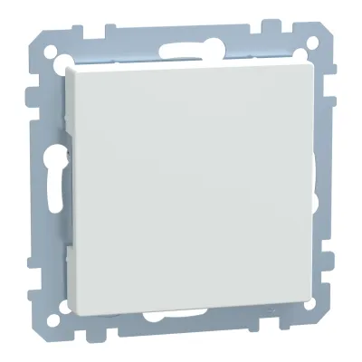 Merten Blindabdeckung 391619 System M | Unterputz | Thermoplast glänzend | 73x73 mm | halogenfrei | polarweiß