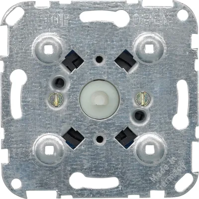 Merten Dreistufen-Drehschalter-Einsatz 317400 | Unterputz | 16A 250V | 3-Stufen 0-1-2-3 | Drehknopf | IP20 | halogenfrei