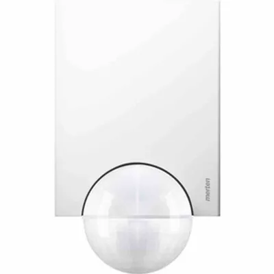 Merten KNX Bewegungsmelder ARGUS 220 Aufputz | 220° Erfassungswinkel | IP55 | 16m Reichweite | polarweiß