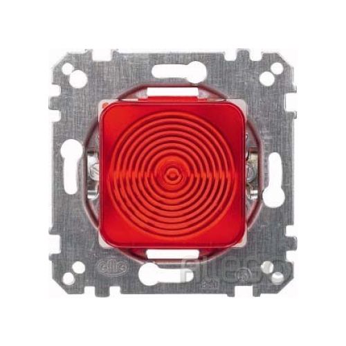 Bild: Merten Lichtsignal-Einsatz Haube rot E10 319016